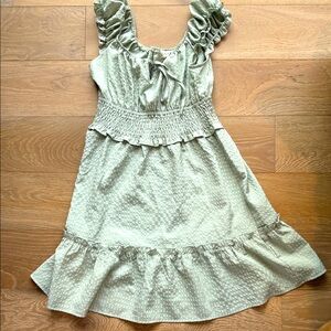 Mine Dress in Soft Green